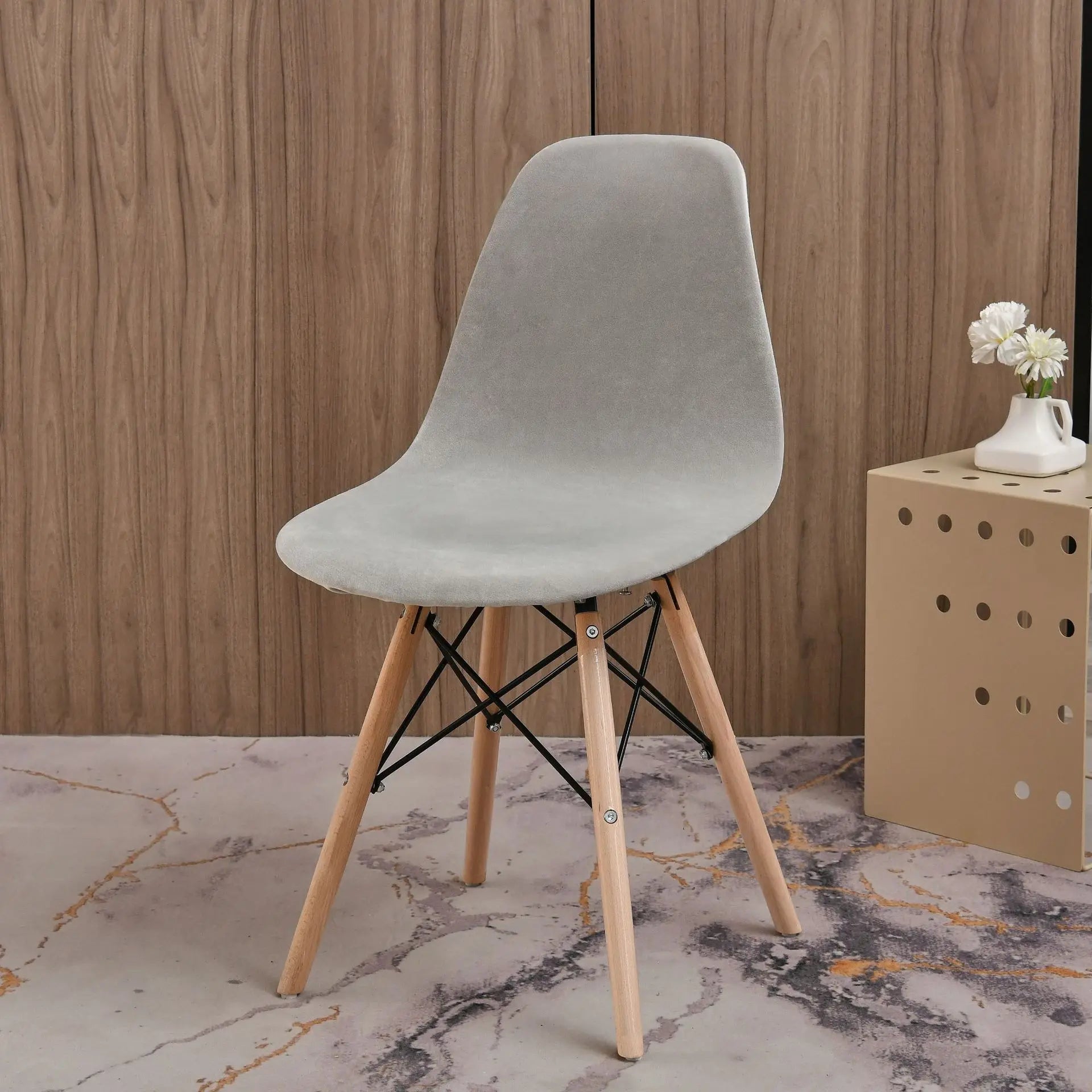 HOUSSE DE CHAISE SCANDINAVE | Argentis™ - Chic Housse