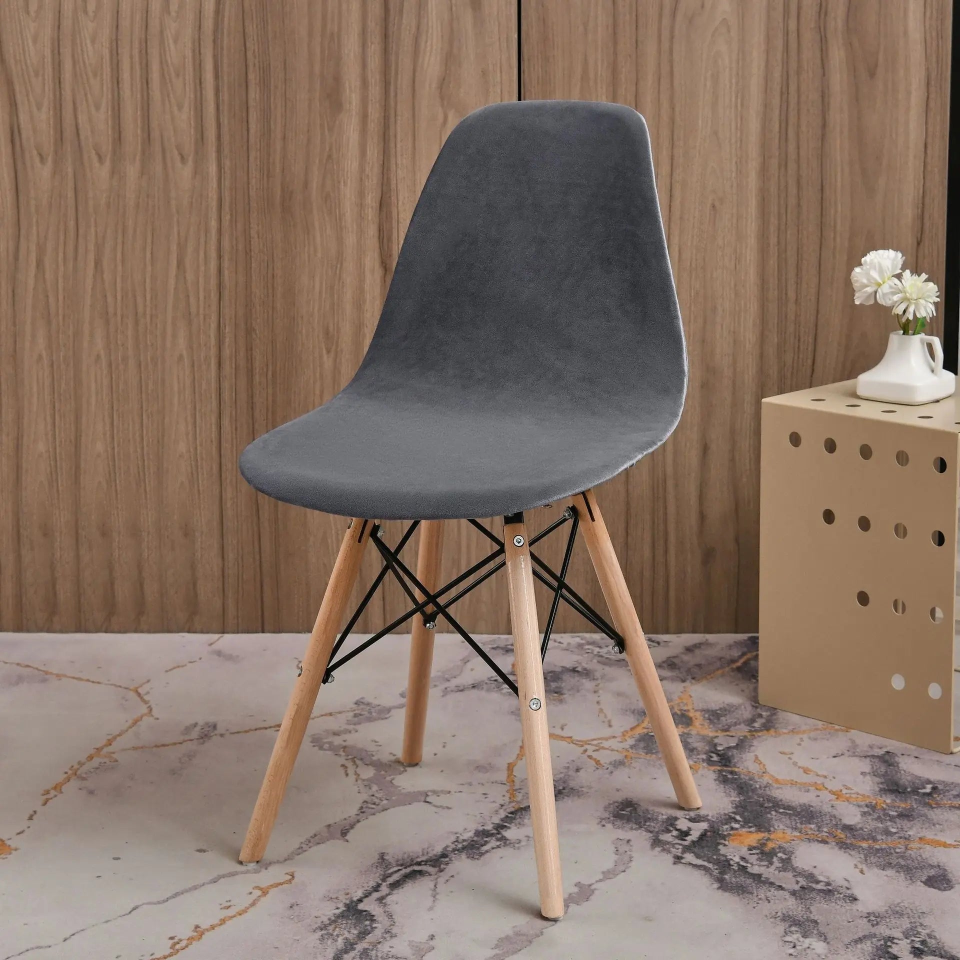 HOUSSE DE CHAISE SCANDINAVE | Argentis™ - Chic Housse